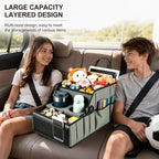 Car Seat Organizer Back Front Captains Seats Storage Travel - Image 2