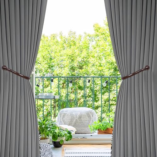 Mini Ball Curtain Holdbacks 4 Pack, Solid Zinc Alloy Wall Mounted Curtain - Image 3