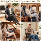 TranquilRelax Memory Foam Seat Cushion - Image 3
