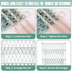 Stuffed Animal Net or Hammock Large Wall Hanging Organizer - Image 3