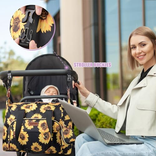 Tuwubi Diaper Bag Tote, Baby Diaper Bag - Image 6