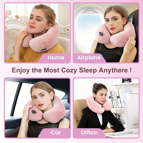 Keemall Inflatable Travel Neck Pillow - Image 7