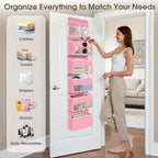 1Pack Over The Door Organizer Large Capacity Hanging Storage Room Organizer - Image 6
