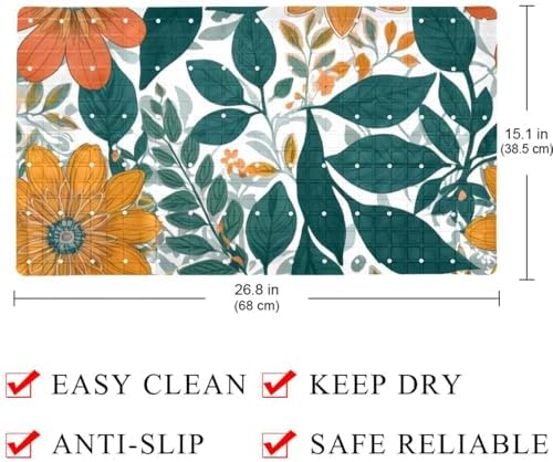Baby Bath Mat Non Slip 26.8"x15.1" Bathtub Mat - Image 4