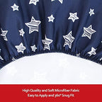 Pack and Play Sheets Boy, Mini Crib Sheets, Stretchy Playard Fitted Sheet - Image 4