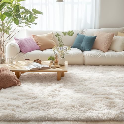 OLANLY 4x11 Area Rugs for Living Room Bedroom, Machine Washable Soft Fluffy - Image 6