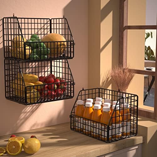 PUPPYCUTE Larger & Deeper Hanging Storage Basket, Closet Organizers and Storage - Image 4