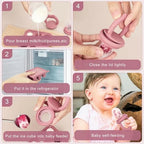 Baby Fruit Food Feeder Breastmilk Popsicle Molds, Silicone Food Freezer Tray - Image 4