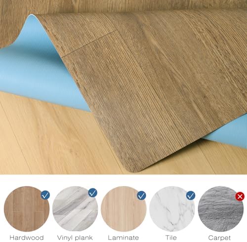 Wrinkle-Free 36"x 48" Office Chair Mat - Image 5