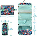 FINTIE Portable Toiletry Cosmetic Travel Bag Hanging Makeup Organizer - Image 3