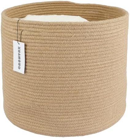 XUANGUO Jute Rope Basket For Girls Boys Kids 16”X14” by XUANGUO