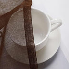 MIULEE Chocolate Brown Window Valance 1 Panel 54W x 18L - Image 5