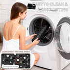 Anti-Slip Bathtub Shower Mat 40×16 Inch Opaque Black - Image 7