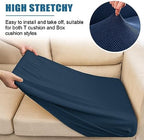 Water Repellent Sofa Seat Cushion Covers Stretch Furniture Protector Slip Covers - Image 5