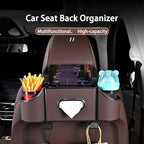 Back Seat Car Organizer, 4 in 1 Multifunctional Car Back Seat Storage Box - Image 5