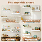 White Scalloped Nursery Shelves - Image 6
