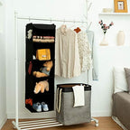 BrilliantJo 2 Pack Hanging Closet Organizer, 5 Shelves Hanging Storage - Image 2