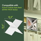 Furinno Cubicle Cube Insert, X-Shelf Cube Organizer, Fits into Furinno Extra - Image 4