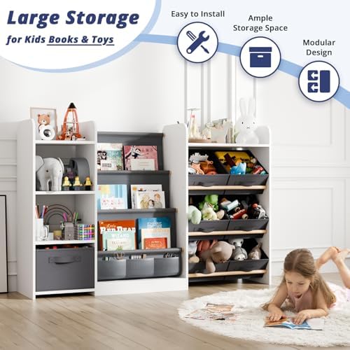 Kids Bookshelf and Toy Storage - Image 5