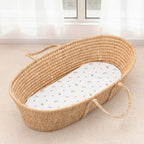 PHF 3 Pack Soft Bassinet Sheets, Floral & Animal Breathable Comfy Cradle Sheets - Image 5