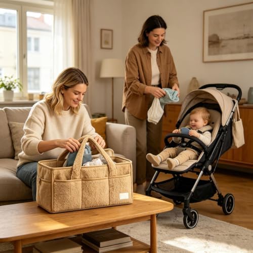 Baby Diaper Caddy Organizer - Image 2