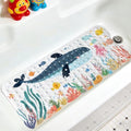 Kids Bathtub Mat, Non Slip Cartoon Bath Mat by KINUUIS