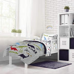 Trend Collector Dinosaur Toddler Comforter Set 4 Piece Bedding - Image 7