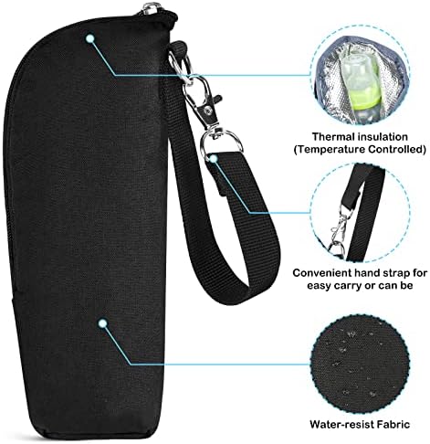Accmor Baby Bottle Cooler Tote Bags, Insulated Breastmilk Cooler Bag, Nursing - Image 4