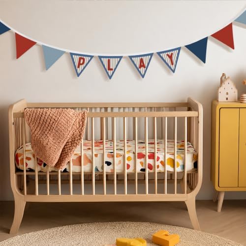 Boys Room Playroom Decor Banner Play Sign Garland Flags - Image 7