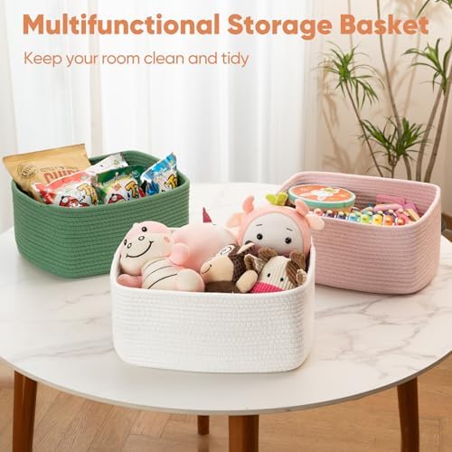 OIAHOMY 4 Pack 14.17 * 11.02 * 6.3IN Storage Baskets - Image 6