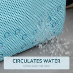 Bathtub Mat Non Slip, Soft Foam Bath Mat - Image 5