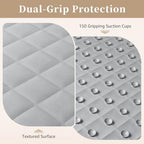 Yolife Bathtub Shower Mat Non Slip, Natural Rubber Bath Tub Floor Liner Mats - Image 3