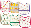 6Pcs Baby Bibs for Eating Toddler Feeding Bibs by 2ooya