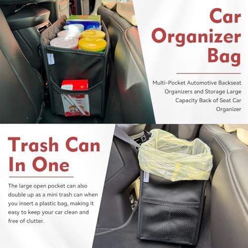 Witaxima Upgraded Extra Large Car Seat Organizer Backseat - Image 4