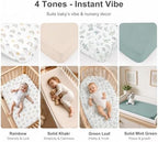 4 Pack Bassinet Sheets Compatible - Image 5