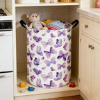 Butterfly hamper, Baby Nursery Hamper, Waterproof foldable girls toy storage box - Image 4