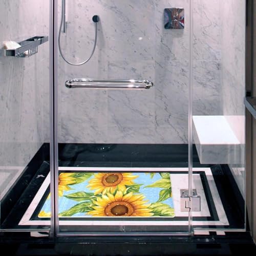 Non Slip Bathtub and Shower Mat 26.8x15.1 inch, Bath Mat - Image 6