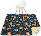 Basumee Splat Mat for Under High Chair, Waterproof & Mess-Proof Floor Mat by Basumee