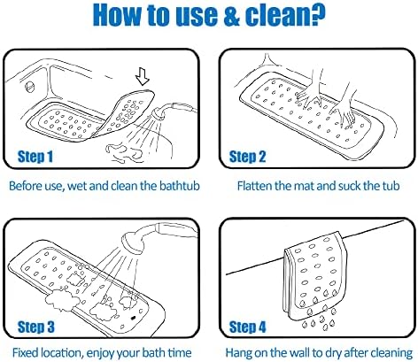MOLFUJ Non Slip Octopus Bathtub Mat - Image 7