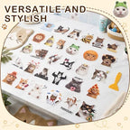 Fullhawl 30 Pcs Cat Non Slip Shower Stickers, Cute Bathtub Safety - Image 4