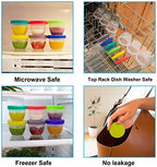 Youngever 36 Pack Baby Food Storage, 2 Ounce Baby Food Containers - Image 4