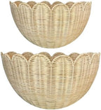 Scalloped Wall Basket by Unknown