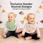 KeaBabies 8-Pack Organic Baby Bibs - Image 6