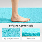 Asvin Soft Textured Bath, Tub Mat, 47x16 Inch, Phthalate Free, Non Slip Comfort - Image 5