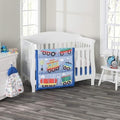 EVERYDAY KIDS 4 Piece Boys Crib Bedding Set by EVERYDAYKIDS