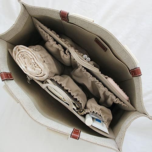 ToteSavvy Diaper Bag & Purse Organizer Insert – 11 Pockets, Fits Handbag - Image 5