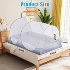 78*41*31 Inch Extra Large Pop Up Mosquito Net, Portable Foldable Mesh Tent - Image 2