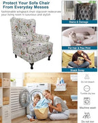CRFATOP Wingback Chair Covers Wing Armchair Slipcovers - Image 5
