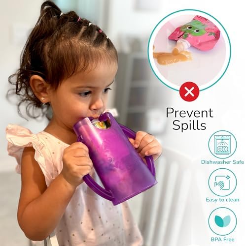Flipping Holder Squeeze Proof Food Pouch Holder - Image 3