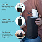 J.L. Childress Baby Bottle Bag, Breastmilk Cooler, Fits 1-2 Bottles - Image 2